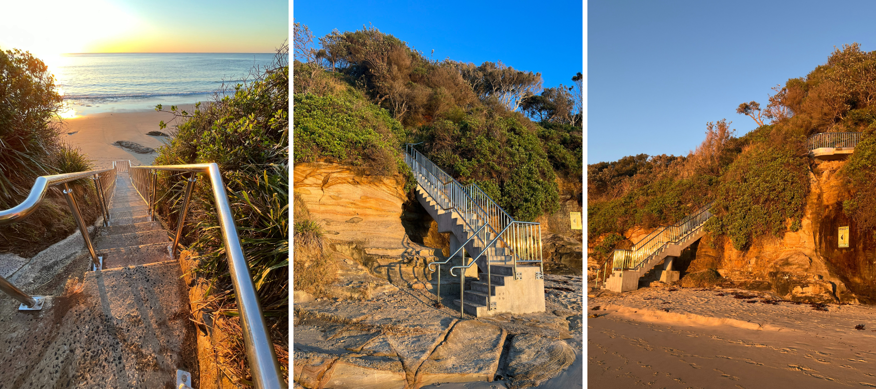 Jenny Dixon Beach stairs