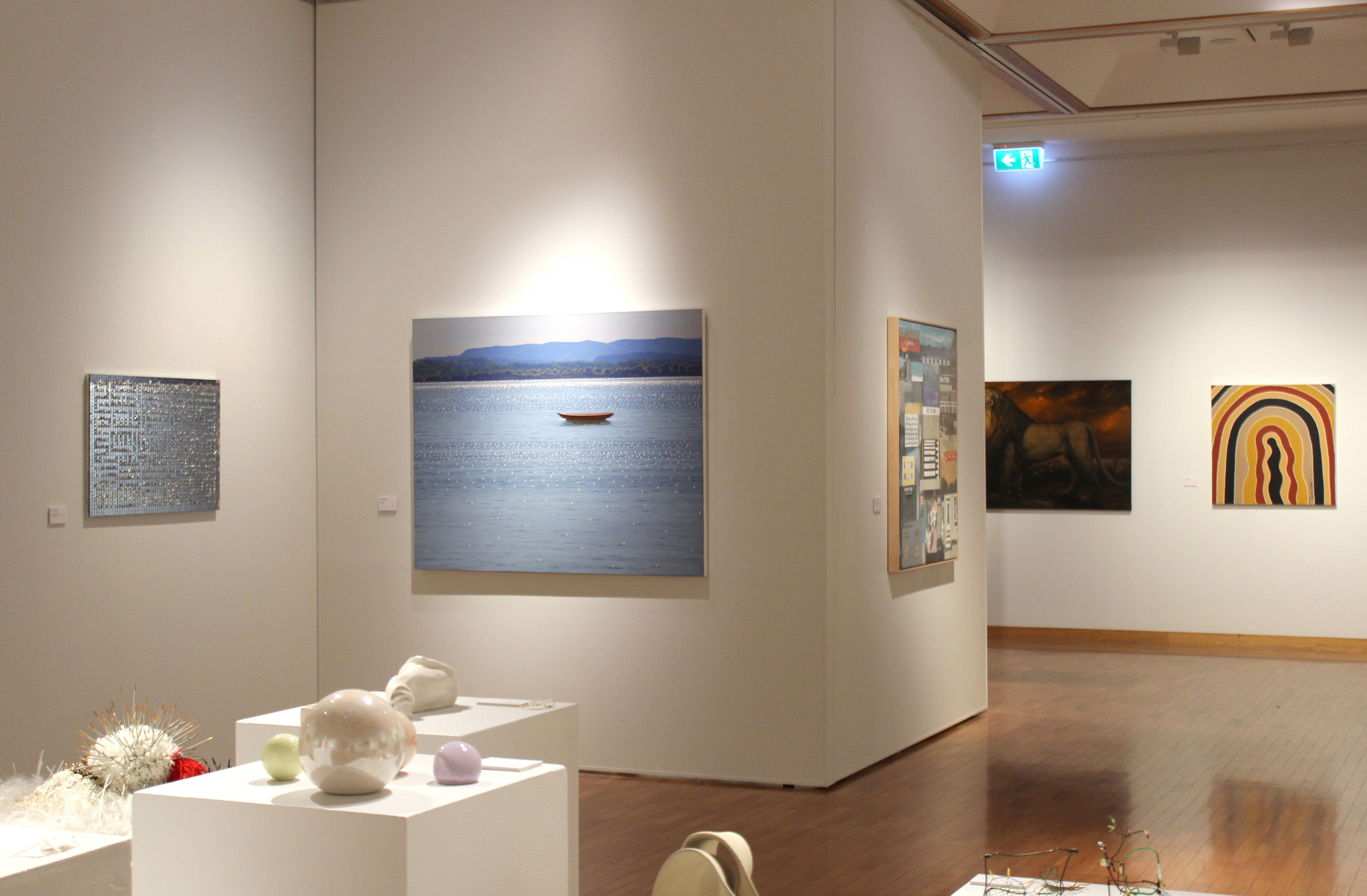 Installation view of this year’s Gosford Art Prize finalist exhibition