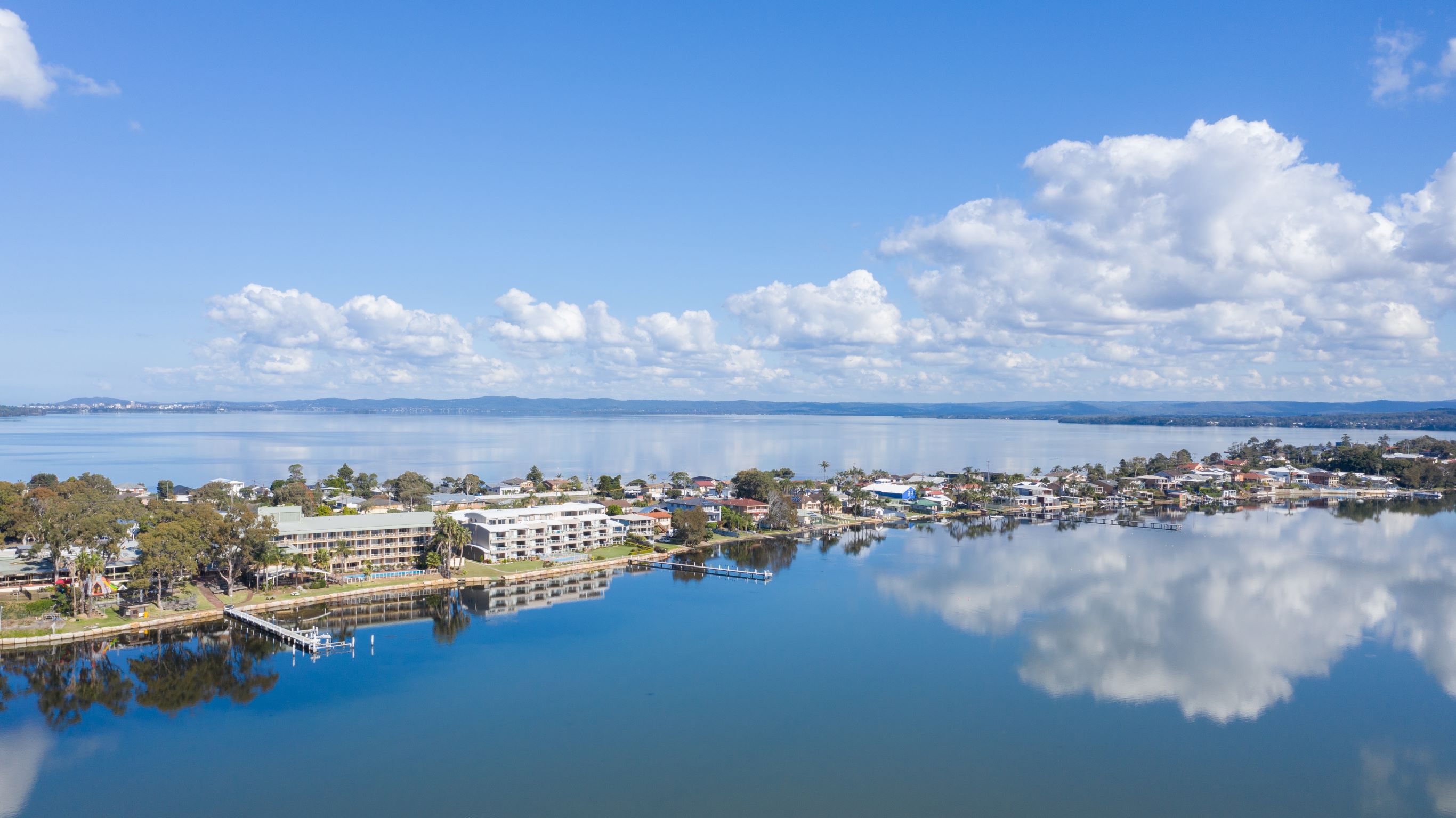 Aerial photo of Toukley