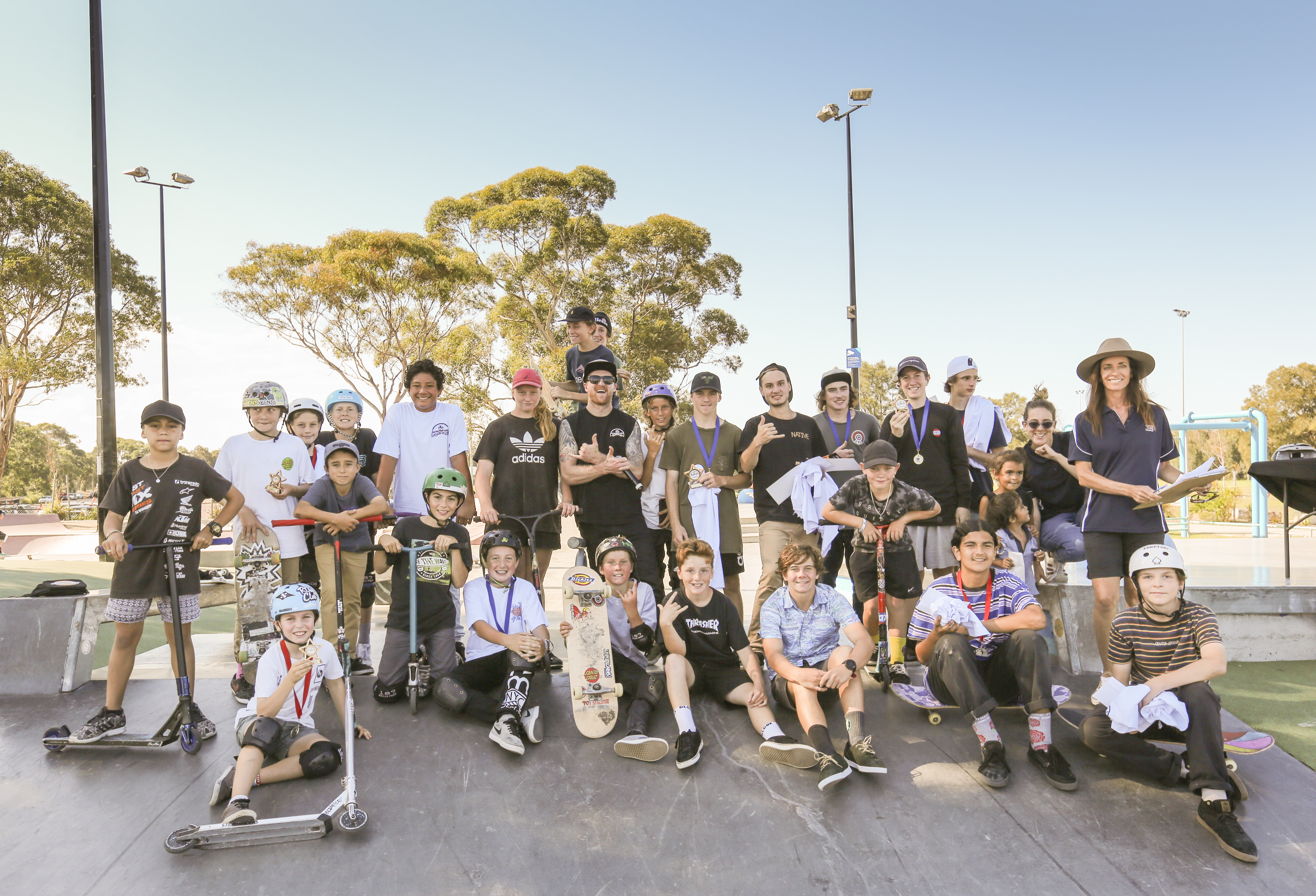 central coast series, skate and scooter comp, bato yard
