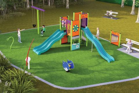 Murrumbooee Place, Tascott playspace concept image